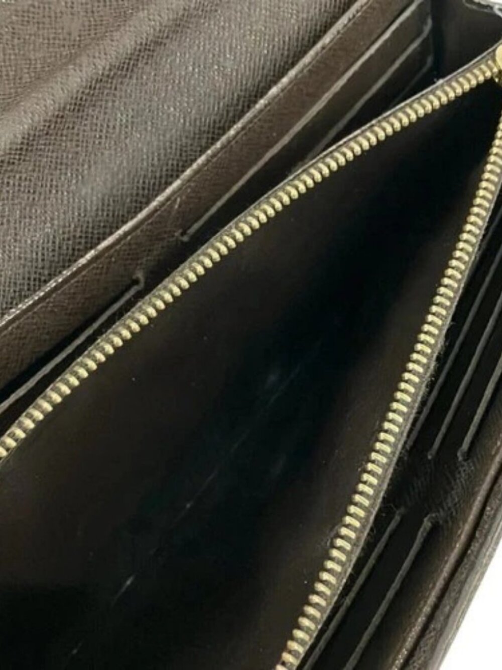 LOUIS VUITTON Portefeuil Sistine N61747 Ebene Damier - CA2150 Long Wallet - Picture 5 of 15